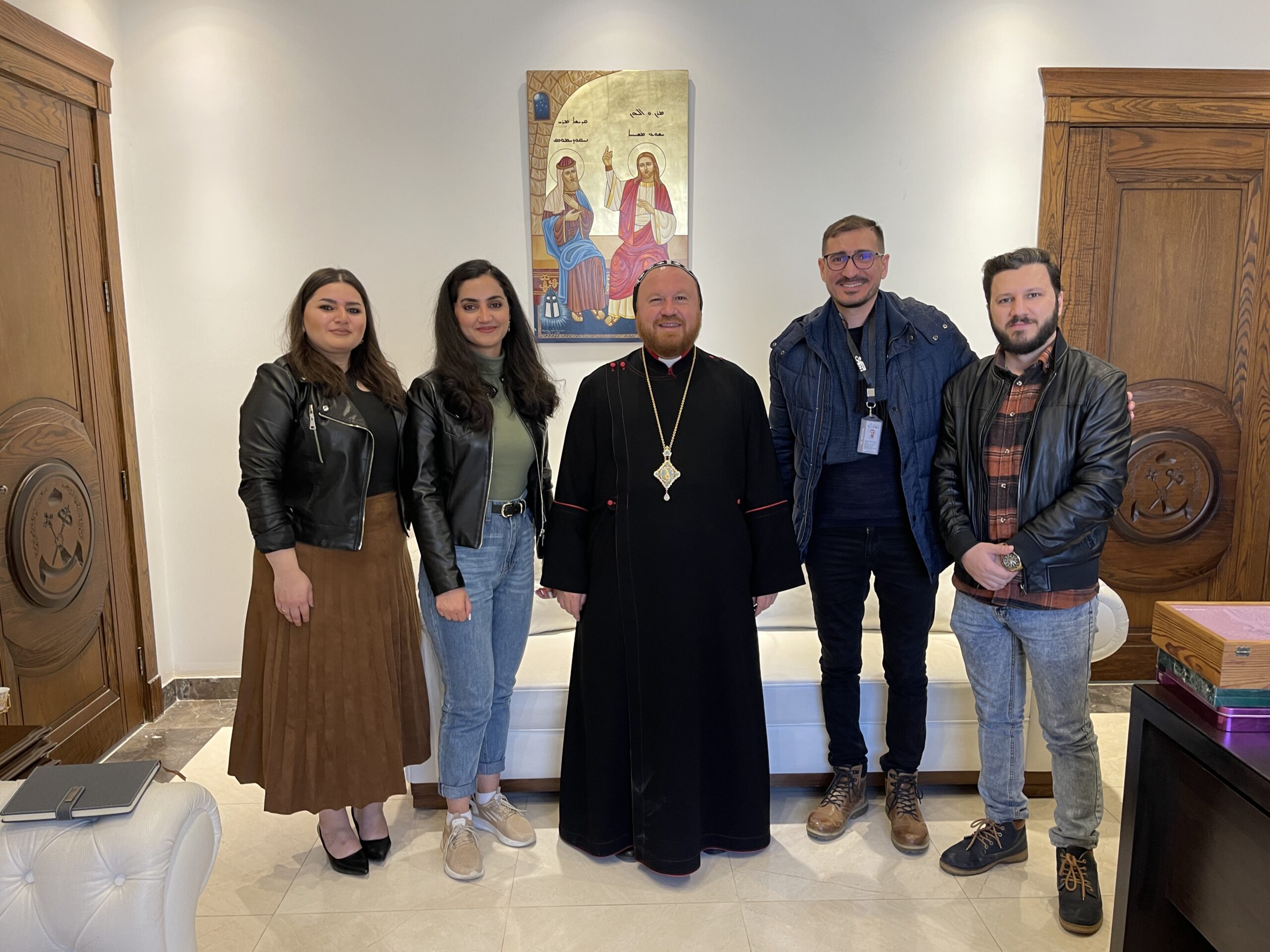 Eastern Christianity staff visits the Syriac Orthodox Church in Ankawa