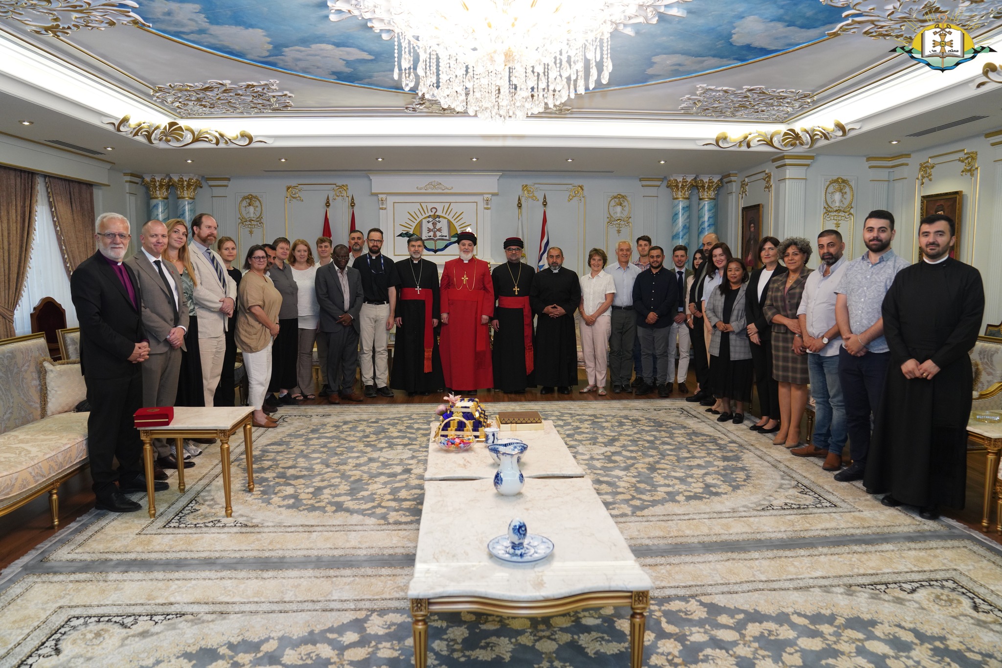 At the invitation of His Holiness Patriarch Mar Awa III, Patriarch of the Church of the East, CAPNI participated along with 16 Christian faith-based humanitarian organizations in the acquaintance and reception meeting called by His Holiness at the Patriarchate’s headquarters in Erbil on 23rd May 2023